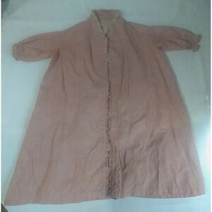 Toddler Child Housecoat Robe Vintage 30s 40s  Handsewn READ